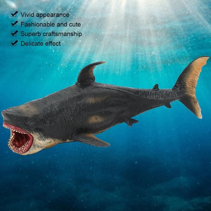Tbest Figure de mégalodon Modèle de Requins Jouet de Simulation de Vie  Marine Océanique Figure de Modèle Animal Rare(Mégalodon - Cdiscount