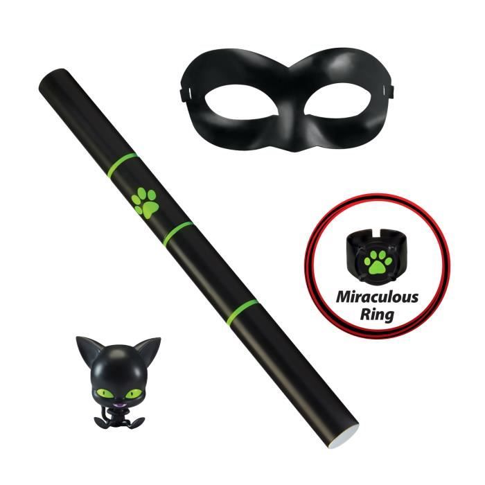Set de deguisement Chat Noir Miraculeux - Set d'habillage Chat Noir -  Cdiscount Jeux - Jouets