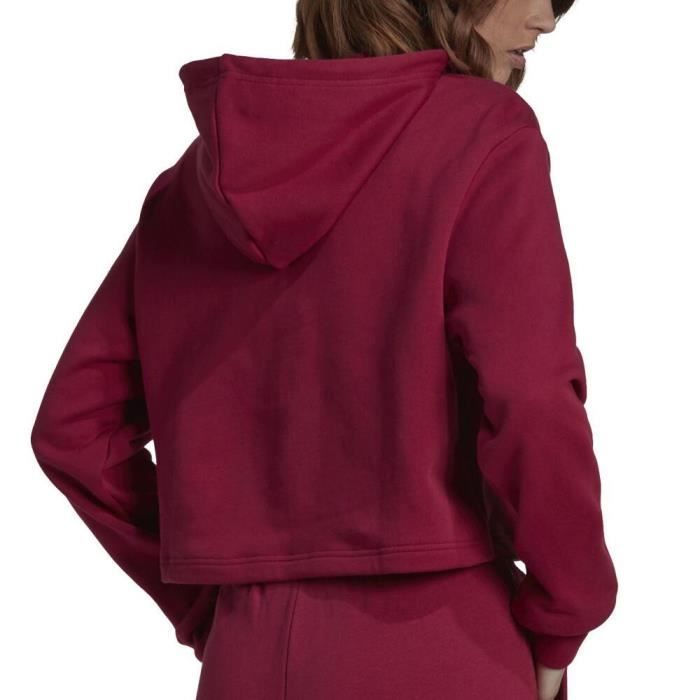 Sweat a Capuche Prune Femme Adidas HM1825