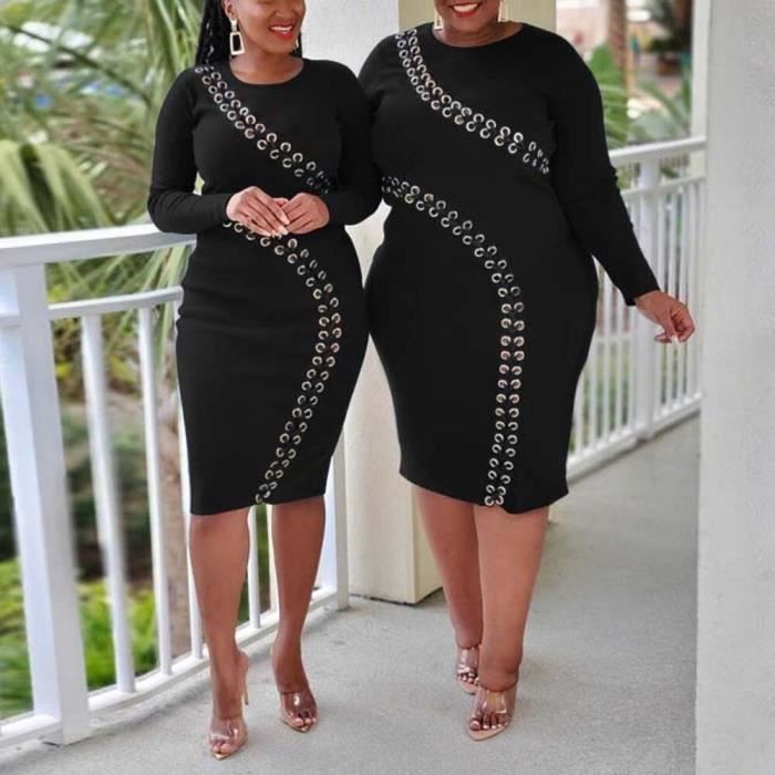 Robe mi mollet femme clearance