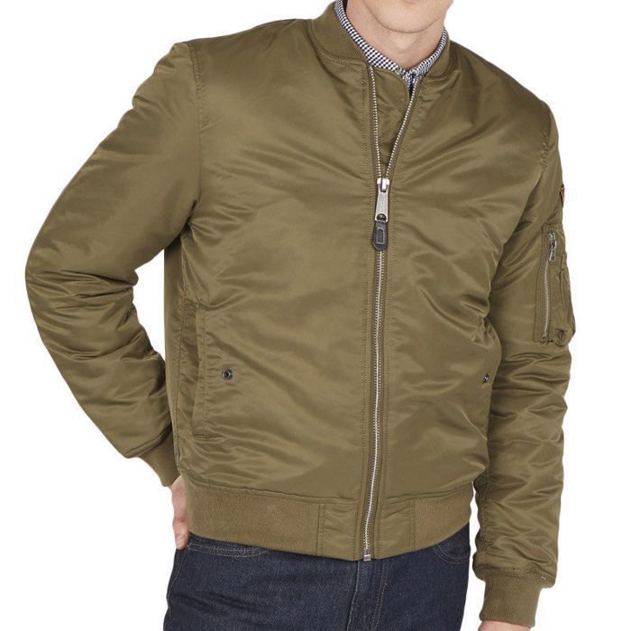 American College Veste Bomber Americain Blouson American College