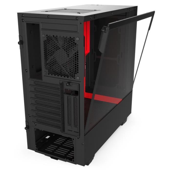  H510i Midi ATX Tower Noir, Rouge ( H510i Midi1