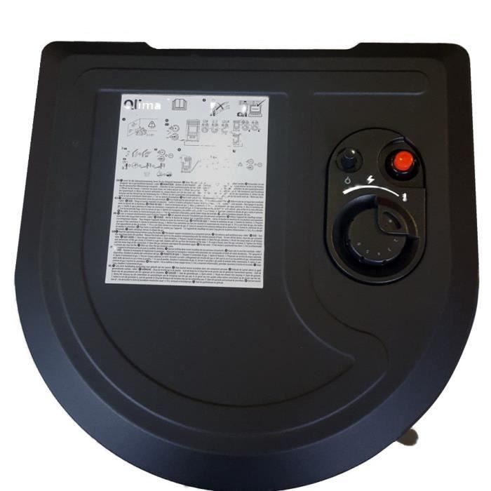 Qlima Chauffage Gaz Avec Thermostat 3.4 Kw