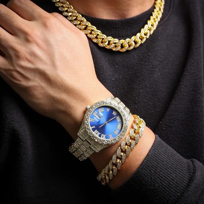 Cdiscount Montre Avec Diamant Homme Marque Montre Suisse Luxe