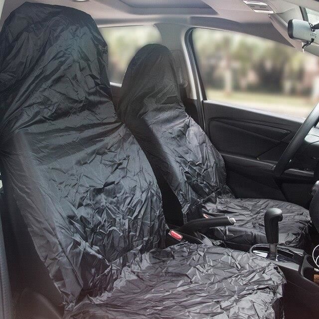 Protège siège de voiture nylon - Noir