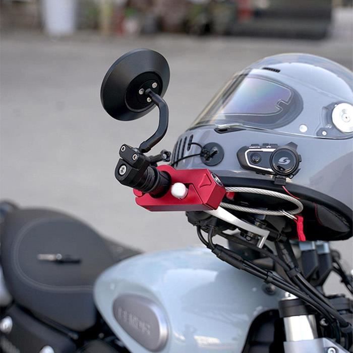 Grip Lock Moto, Antivol Moto Antivol, Cadenas de Moto, antivol de Moto  réglable pour Moto, cyclomoteur, Moto, Moto à Quatre [700] - Cdiscount Auto