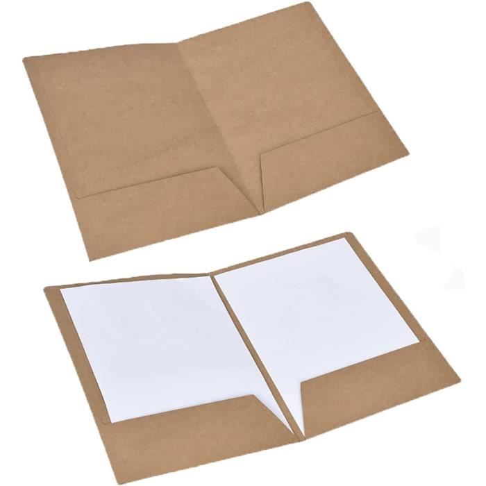 Chemise à glissière Esselte pour documents perforés, A4, carton