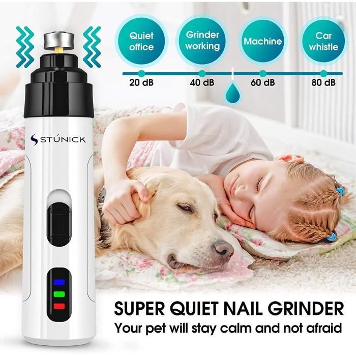 Lime Griffe électrique - CENBLUE - Coupe Ongle Pour Chien - Diamant