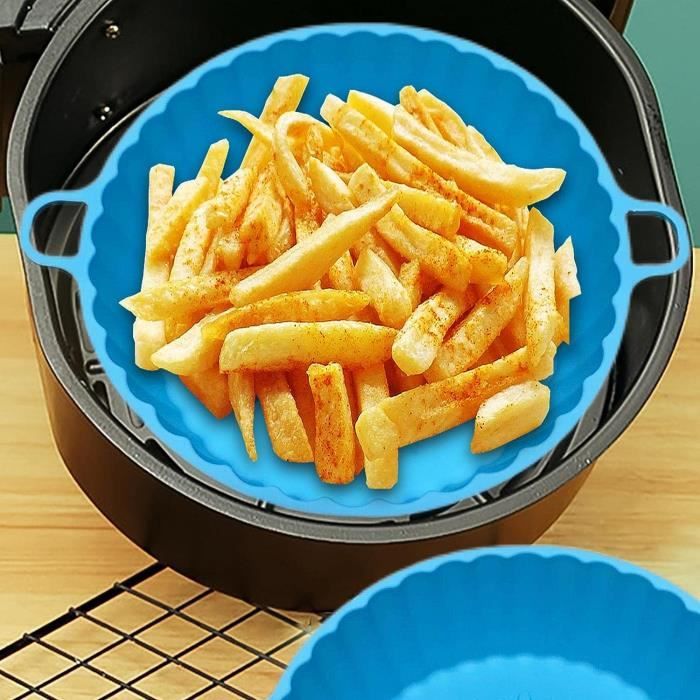 Air Fryer Pot Silicone  Panier En Silicone Résistant À La Chaleur