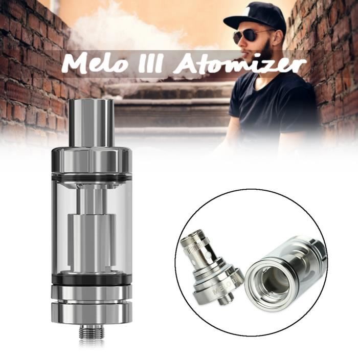 Eleaf Melo 2 x Kit de 3 Reservoir 4ml Resistance 0.3 0.5ohm Atomiseur en Acier inox Cdiscount Au quotidien