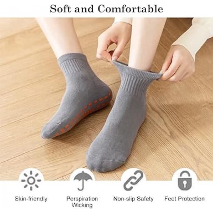 Chaussettes de Yoga Antidérapantes Ballet | Mes Deux Chaussettes