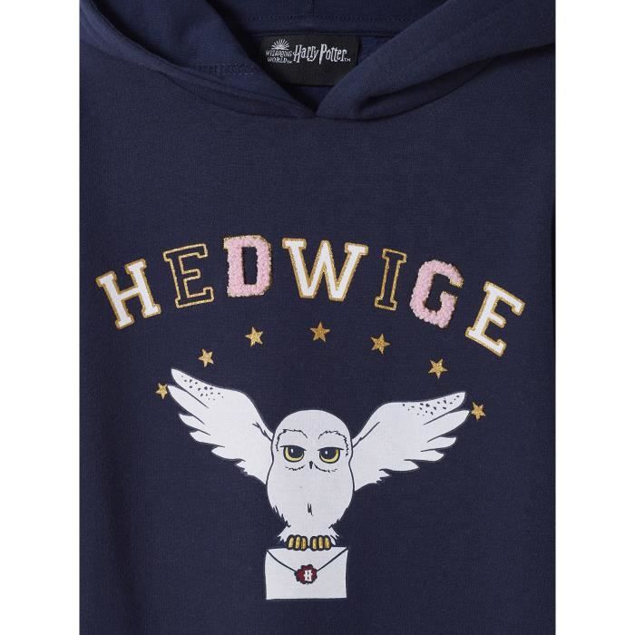 VERTBAUDET Robe sweat fille Harry Potter Bleu marine 5A Bleu