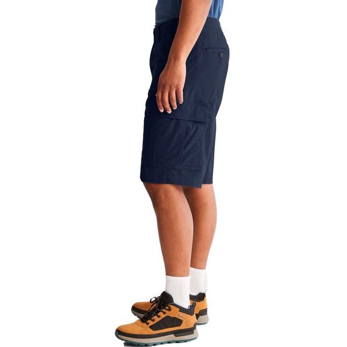 Bermuda Outdoor Poplin Cargo Timberland Homme Bleu