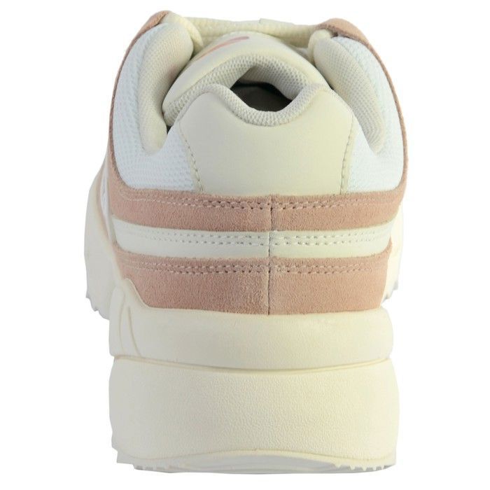 Basket basse ELLESSE Sparta Cuir suede Femme Rose Lacets Confort exceptionnel Rose Cdiscount Chaussures
