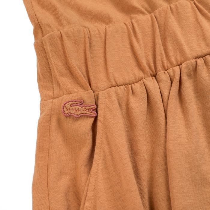 Robe lacoste orange 2025