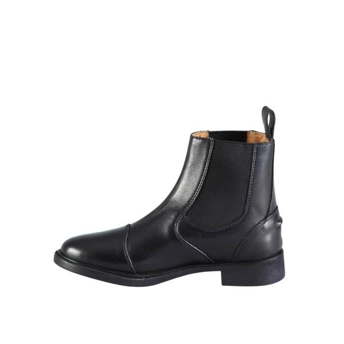 Bottes d equitation cuir fille Premier Equine Elnaro Noir Taille 33