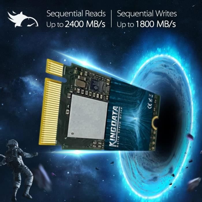 KINGDATA SSD para MacBook de 512 GB NVMe PCIe Gen3x4 M.2, actualización de Unidad Interna de