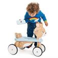 Porteur Faon en bois - LE TOY VAN - Pour enfant de 12 mois à 3 ans - 4 roues - Bleu-3