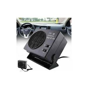 Dégivrage Voiture 220W 12V - Chauffage Ventilateur Multi-angles - Débit D'air Réglable - NEUF