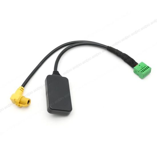 Bluetooth Aux 12pin Cable Adaptateur Pour Audi Q5 A6 A4 Q7 A5 S5 Mmi 3g Ami Prix Pas Cher Cdiscount