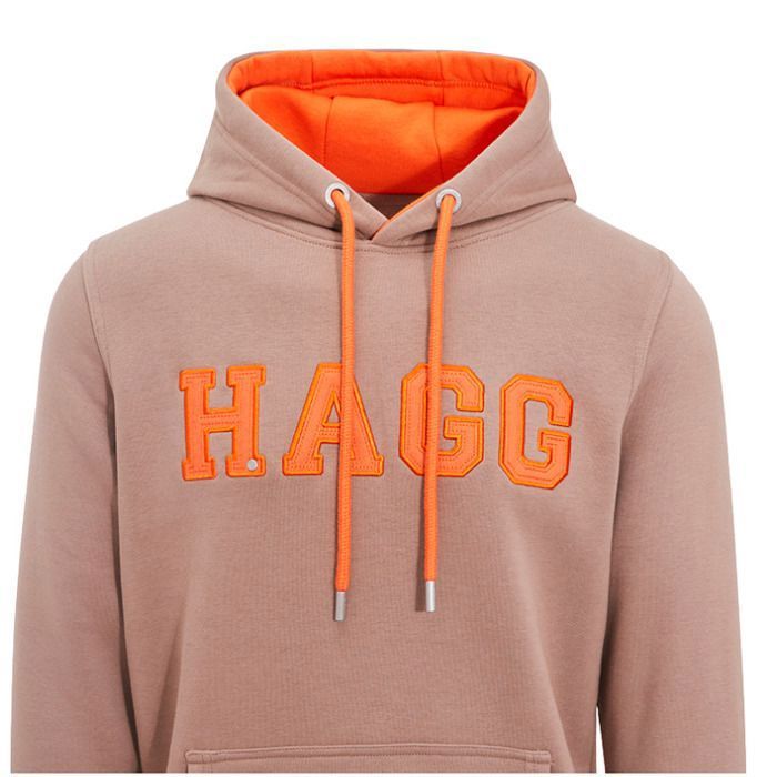 Sweatshirt à capuche femme Hagg beige Cdiscount Sport