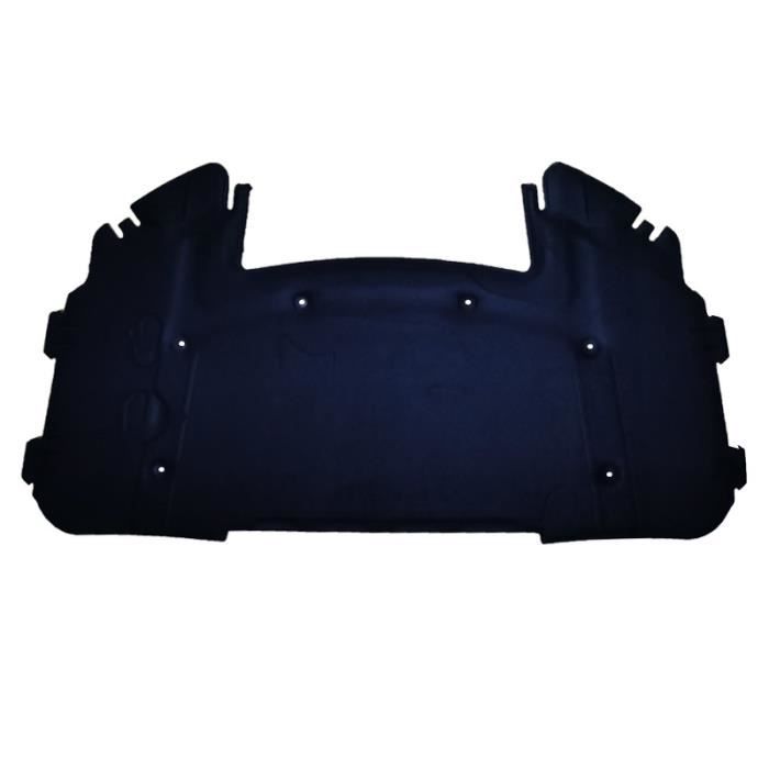 DEMUR Tapis insonorisant de moteur de capot avant de tampon de coton d'isolation phonique de chaleur de voiture, for BMW, X1 F48 2019-2023 Barrière thermique pour compartiment moteur