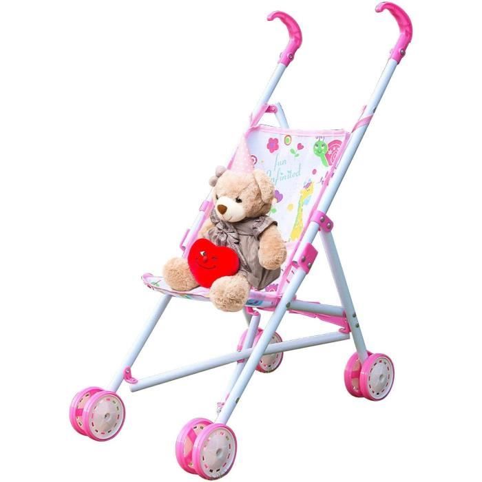 Poussette jouet pliable new arrivals