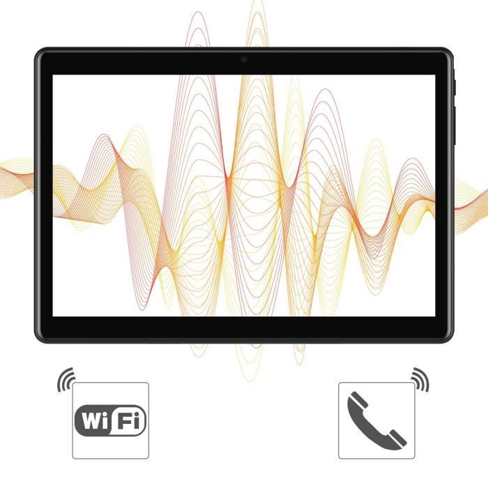 4G LTE Tablette Tactile 10,1" HD, SIM/WIFI3