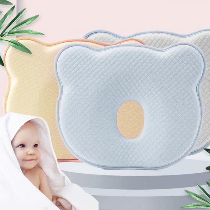Oreiller Enfant Mémoire De Forme Dinosaure 46x26x7/5 Cm – Ergonomique Respirant Avec Taie Soie De Glace