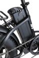 Vélo électrique Keteles KF9 Noir 1000W moteurs 35AH batterie 20" pouces gros pneu Fat Bike VTT Pliage-4