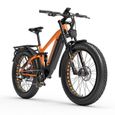 Dukawey Siertip8 Electric Bike Battery 52V 20Ah 1000W brushless motor FAT BIKE - Orange_voghion.com