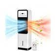 45W/1800W Frais/Chaud Climatiseur portable sans fenêtre, télécommande, avec réservoir d'eau de 5 L, 3 vitesses