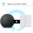 Pack "Alexa ouvre les volets" : Echo Dot 4 + Interrupteur wifi volet PlugnSay Shut Switch-0