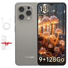 Smartphone Pas Cher DOOGEE N55 - 9Go + 128Go/1TB - Batterie 5150mAh - Écran de 6.56" - 13MP - Android 14 Double SIM/OTG/GPS Gris