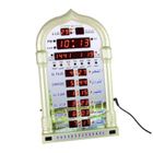 DIERCOSY Horloge Azan Prière LED musulman mur numérique Rappel alarme islamique Calandre Affichage de l'heure