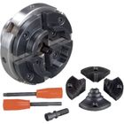 Mandrin 4 mors concentrique filet intérieur pour tours à bois Holzstar 5931023