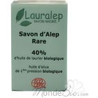 Lauralep Savon d'Alep Rare Bio 40% d'Huile de Laurier 150g