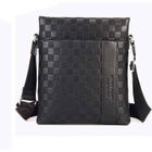 Sacoche - FOLUR - Cuir d'agneau - Noir - 24x4x27 cm - Bandoulière réglable