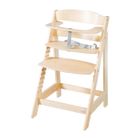 ROBA Chaise Haute Évolutive Sit Up Flex - Utilisable Jusqu'à la Chaise d'Adolescent - Bois Naturel