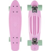 STAR-SKATEBOARDS | Skateboard 60 mm | Vintage Cruiser Board | pour enfants de 8 ans | garçons et filles | Rose