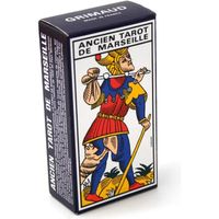 Tarot de Marseille - Cartamundi - Étui carton - Version française - 78 cartes