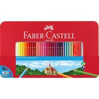 Faber-Castell 115894, 1 pièce(s), Multicolore, Garçon-Fille, Laine, Rouge, Hexagonal