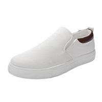 Chaussures en toile pour homme FUNMOON - Blanc - Taille 44 - Légères et confortables