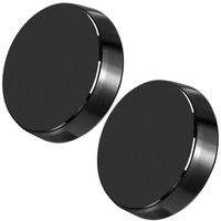 Tikawi x2 Supports Téléphone Voiture Noir Magnétique UNIVERSEL (Samsung / IPhone / Etc) Tableau de Bord - Support Portable Black