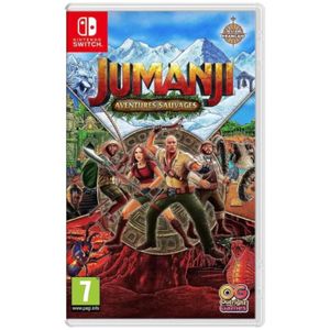 JEU NINTENDO SWITCH Jumanji - Aventures Sauvages - Jeu Nintendo Switch