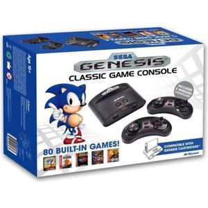 CONSOLE RÉTRO Console Sega Megadrive Sans Fil + 80 Jeux