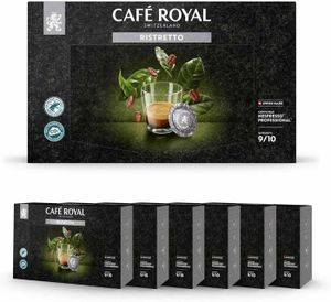 CAFÉ CAPSULE 300 Capsules Compatibles NESPRESSO PRO® - CAFÉ RISTRETTO - Dosettes by Café Royal®
