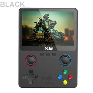 CONSOLE PSP X6-bk - Console de jeu rétro, 10000 jeux, écran IP