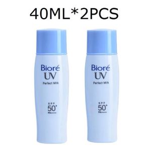 SOLAIRE CORPS VISAGE Crème solaire pour le visage, Produit Original, Lait parfait, SPF 50 + PA +++ UV, 40ml - 2 pièces