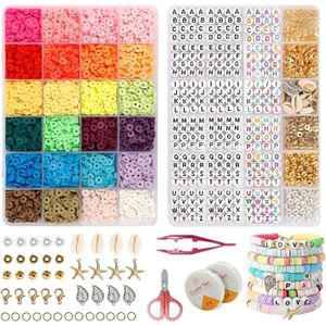 MAILLON DE BRACELET Perles Pour Bracelet, 3Mm,6000Pcs,Kit Fabrication 